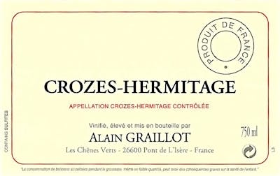 Label for Alain Graillot