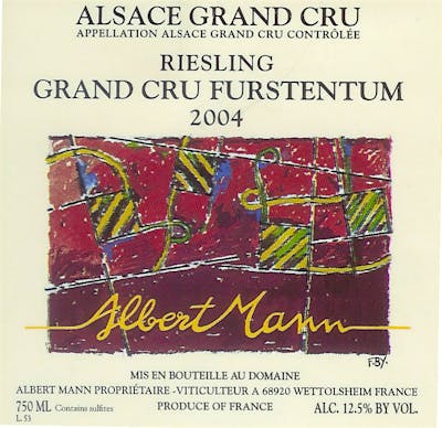 Label for Albert Mann