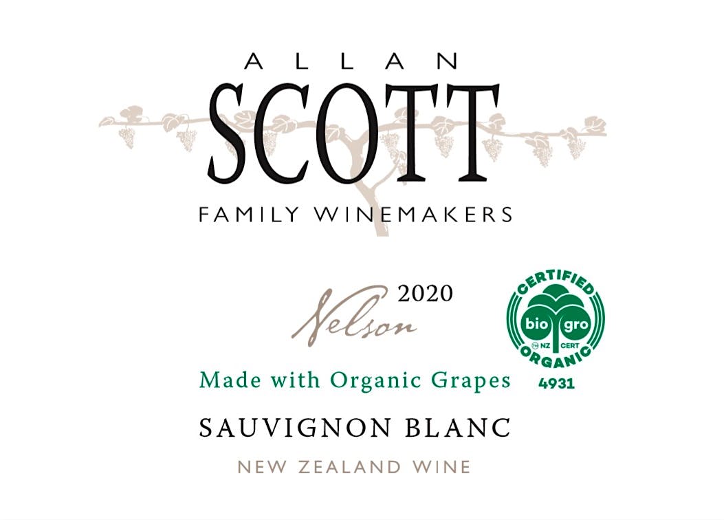 Label for Allan Scott