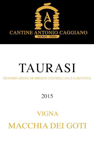 Label for Antonio Caggiano