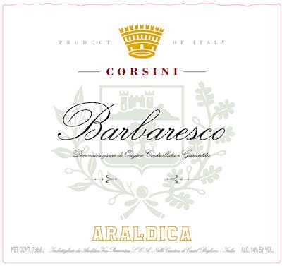 Label for Araldica Vini Piemontesi