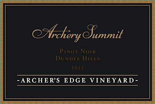 archery-summitpinot-noir-dundee-hills-archer-s-edge-vineyard Label