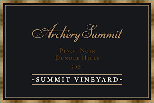 archery-summitpinot-noir-dundee-hills-summit-vineyard Label