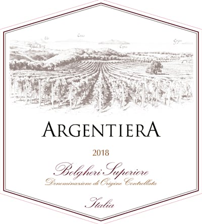Label for Argentiera