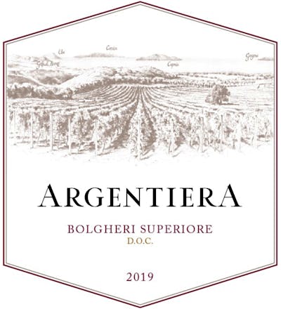 Label for Argentiera
