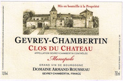 Label for Armand Rousseau
