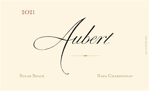 aubertchardonnay-napa-sugar-shack Label