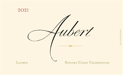 aubertchardonnay-sonoma-coast-lauren Label