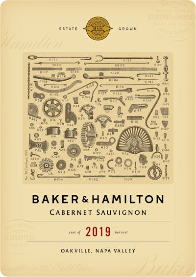 Label for Baker & Hamilton
