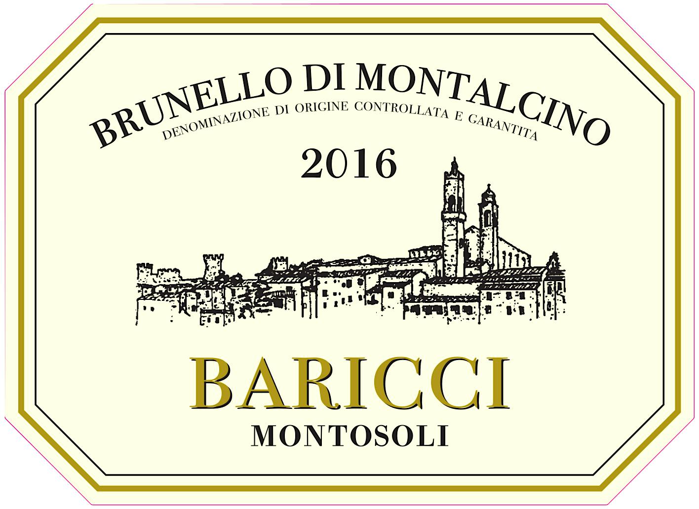 Label for Baricci