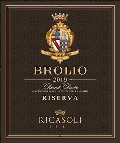 Label for Barone Ricasoli