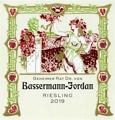 Label for Bassermann-Jordan
