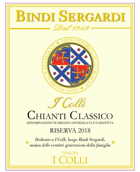 Label for Bindi Sergardi