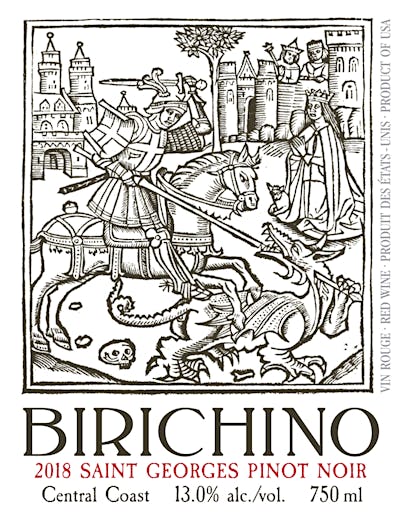 Label for Birichino