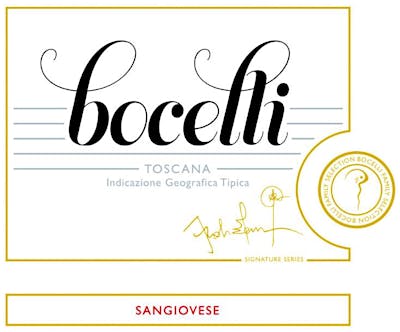 Label for Bocelli
