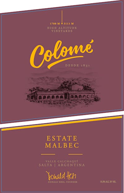 Label for Bodega Colomé