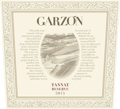 Label for Bodega Garzón