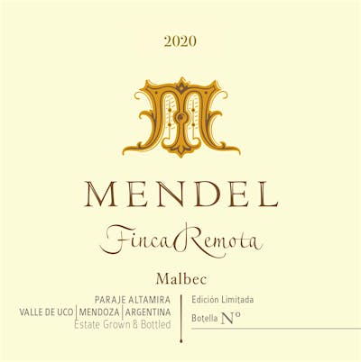Label for Bodega Mendel