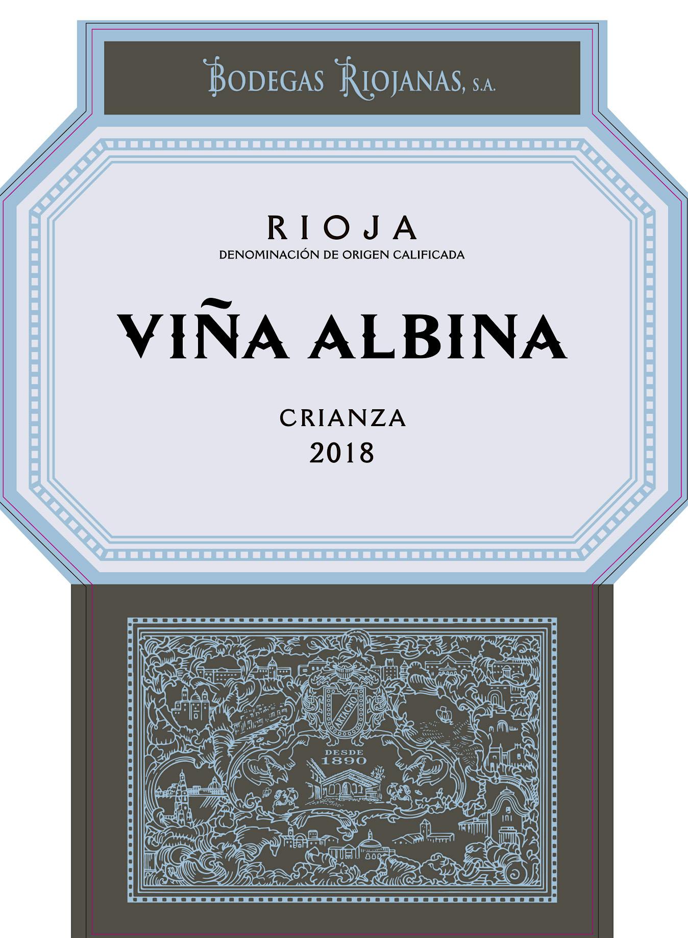 Label for Bodegas Riojanas