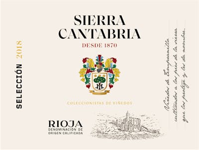 Label for Bodegas Sierra Cantabria