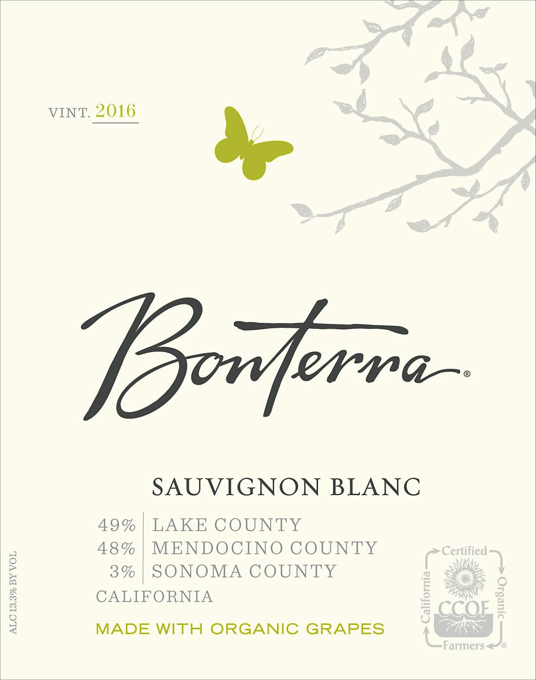 Label for Bonterra