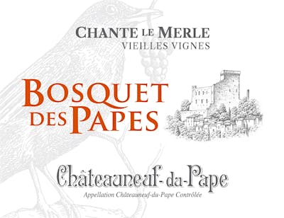 Label for Bosquet des Papes