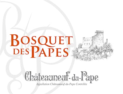 Label for Bosquet des Papes