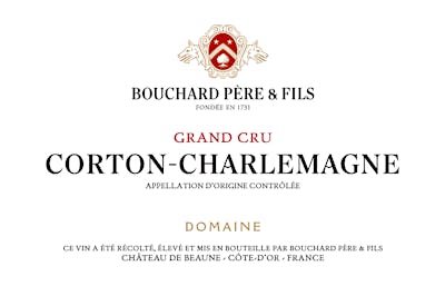 Label for Bouchard Père & Fils