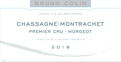 Label for Bruno Colin