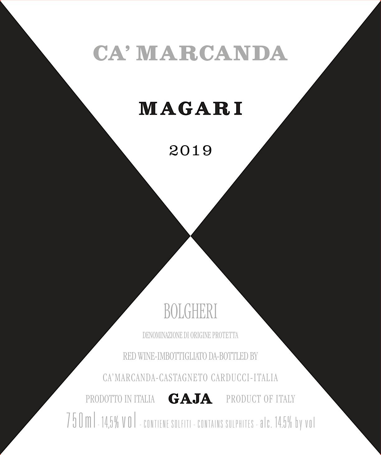 Label for Ca' Marcanda