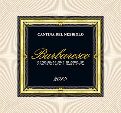 Label for Cantina del Nebbiolo