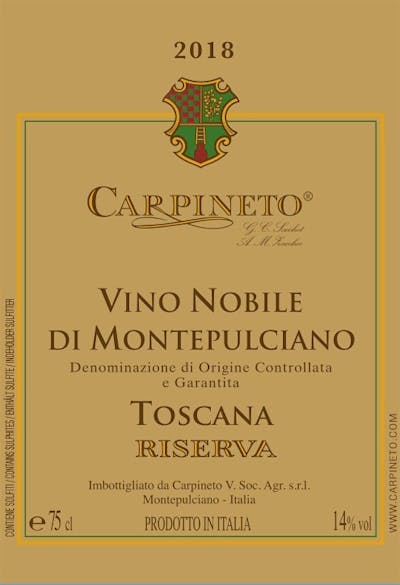 Label for Carpineto