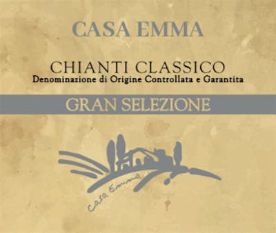 Label for Casa Emma
