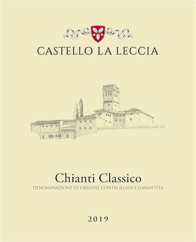 Label for Castello La Leccia