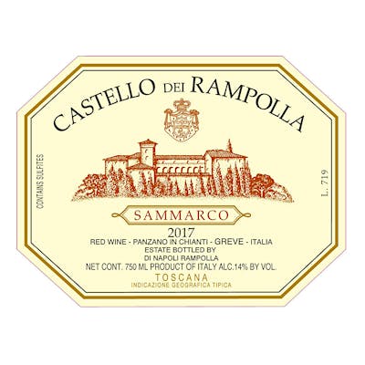 Label for Castello dei Rampolla