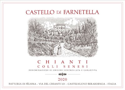 Label for Castello di Farnetella