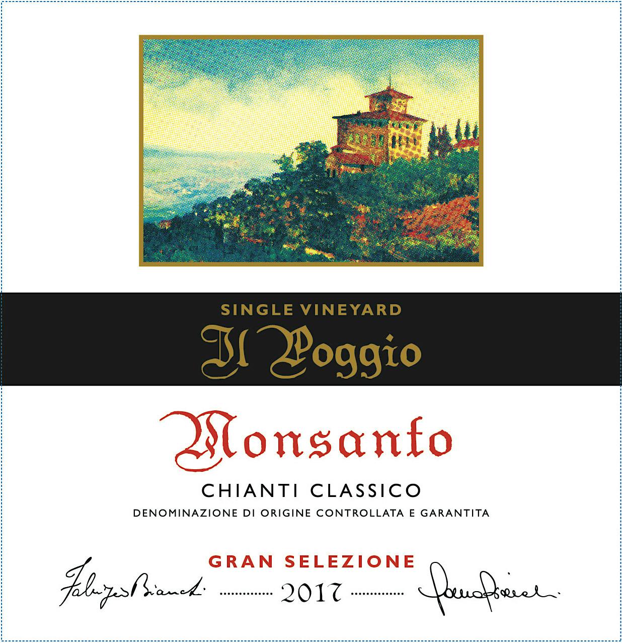 Label for Castello di Monsanto