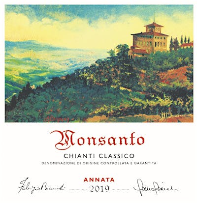 Label for Castello di Monsanto