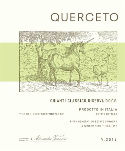Label for Castello di Querceto