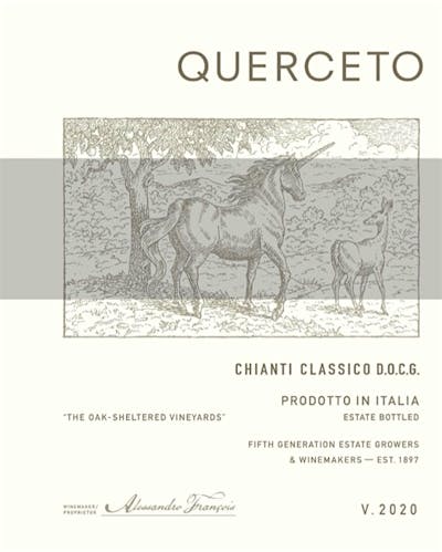 Label for Castello di Querceto