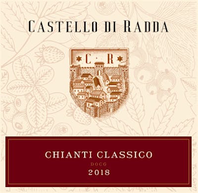Label for Castello di Radda