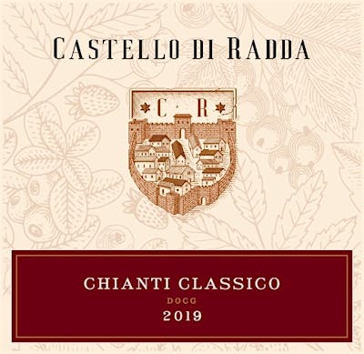 Label for Castello di Radda