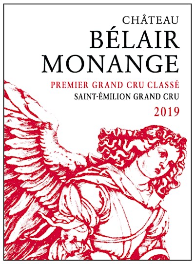 Label for Château Bélair-Monange