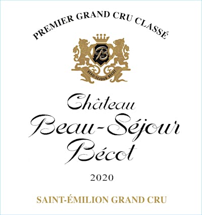 Label for Château Beau-Séjour Bécot