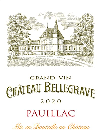 Label for Château Bellegrave