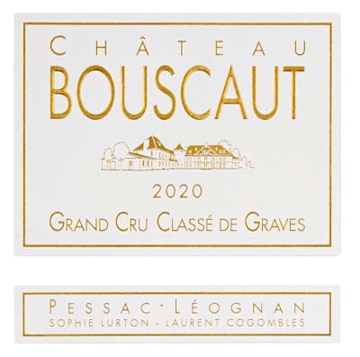 Label for Château Bouscaut