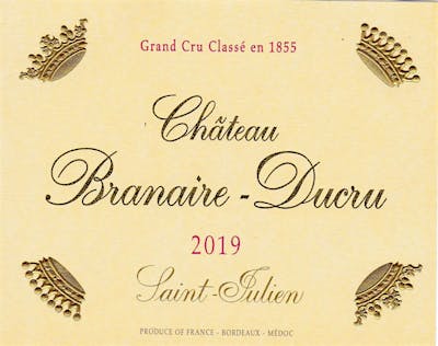 Label for Château Branaire-Ducru