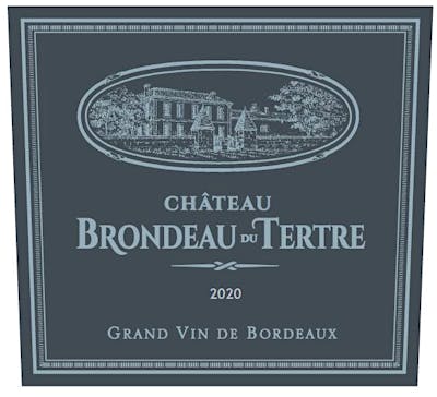 Label for Château Brondeau du Tertre