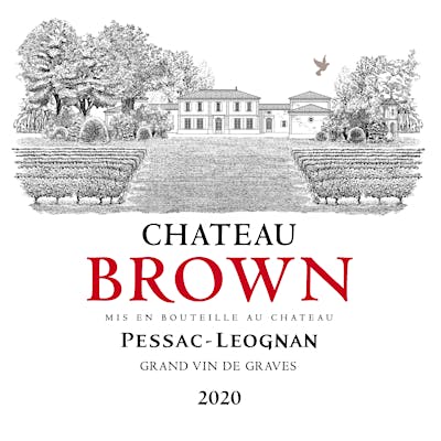 Label for Château Brown