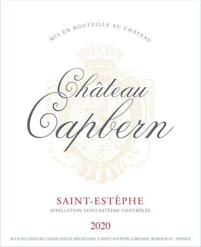 Label for Château Calon-Ségur